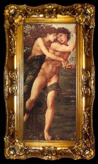 framed  Sir Edward Coley Burne-Jones Phyllis and Demophoon, ta009-2